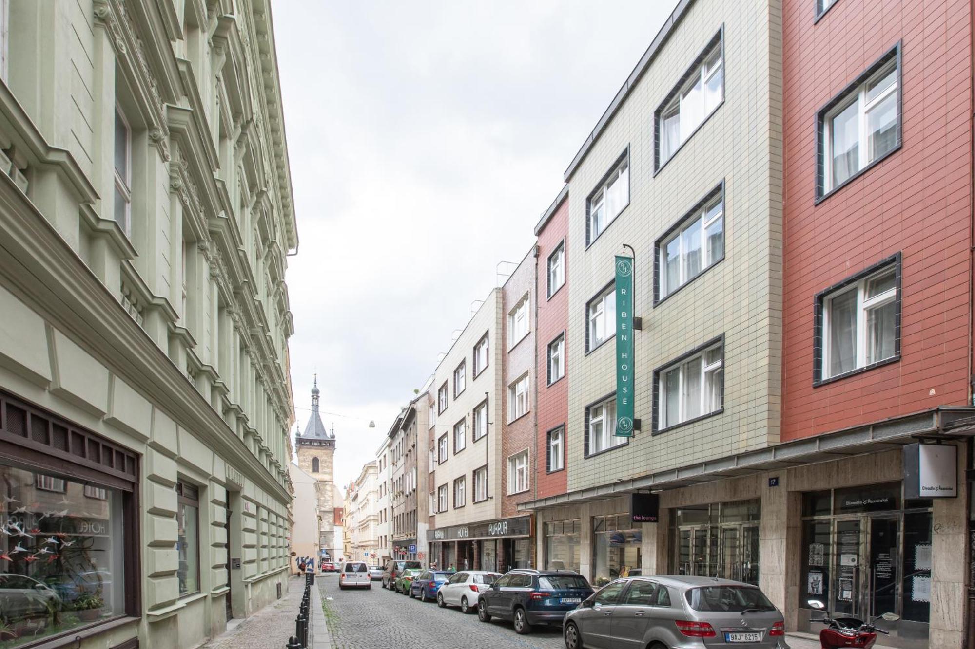 Aparthotel Riben House Prag Exterior foto